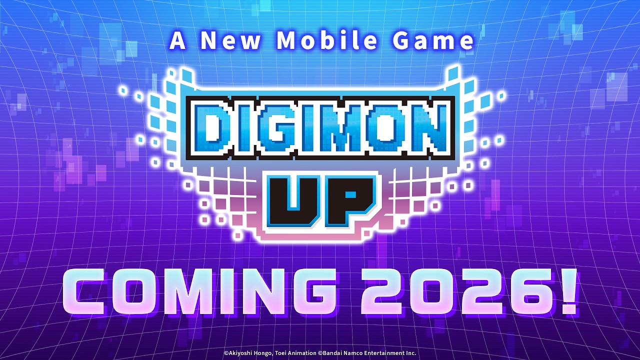 DIGIMON UP official mobile game key visual